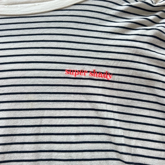 Oversized Striped Aerie Shirt - Picture 2 of 7